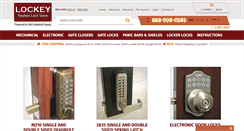 Desktop Screenshot of lockeystore.com